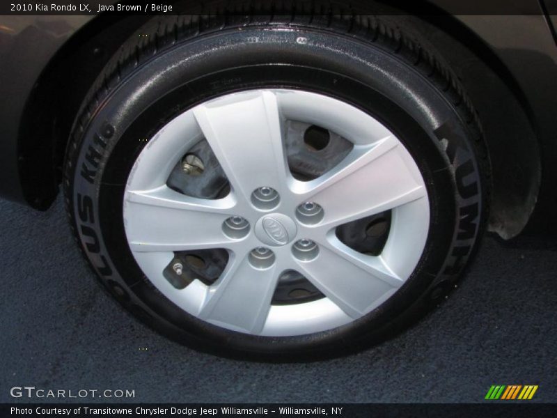 Java Brown / Beige 2010 Kia Rondo LX