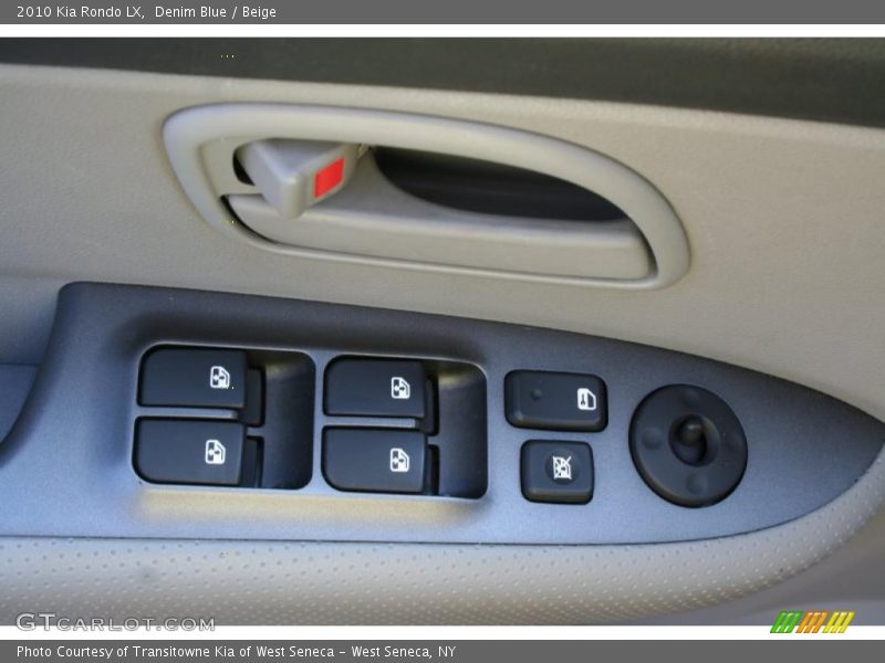 Denim Blue / Beige 2010 Kia Rondo LX