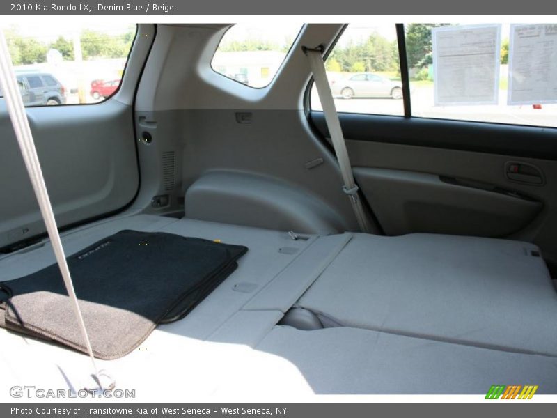 Denim Blue / Beige 2010 Kia Rondo LX