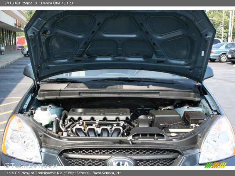 Denim Blue / Beige 2010 Kia Rondo LX