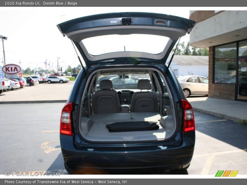 Denim Blue / Beige 2010 Kia Rondo LX