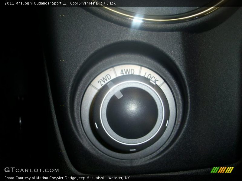 Controls of 2011 Outlander Sport ES