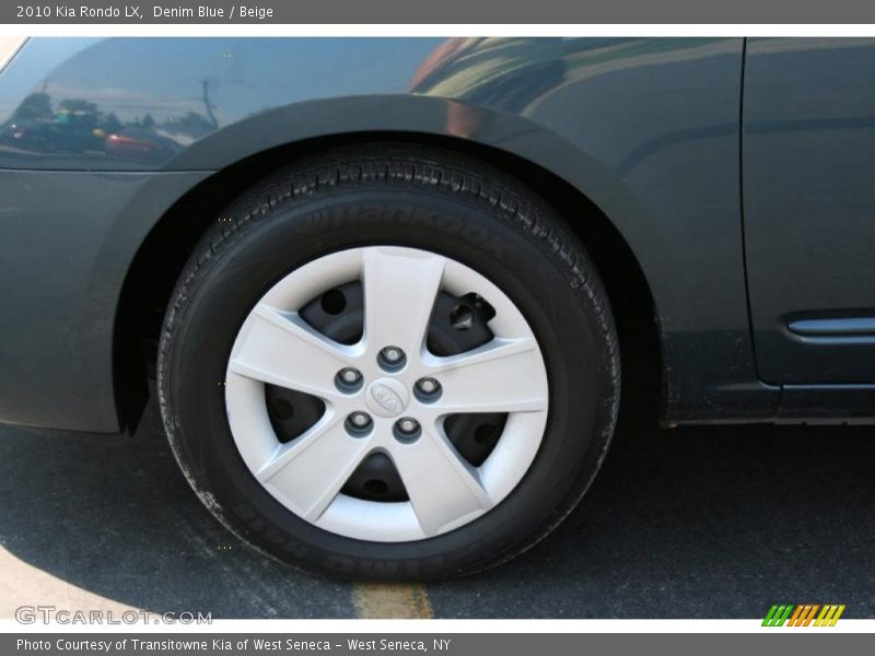 Denim Blue / Beige 2010 Kia Rondo LX