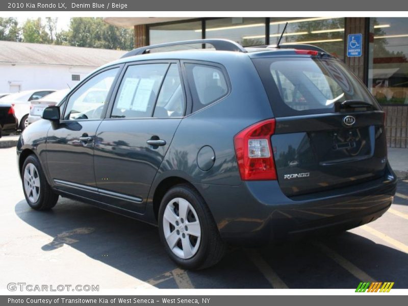 Denim Blue / Beige 2010 Kia Rondo LX