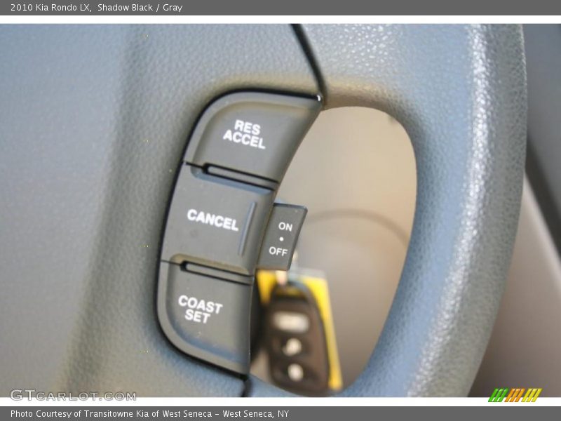 Shadow Black / Gray 2010 Kia Rondo LX