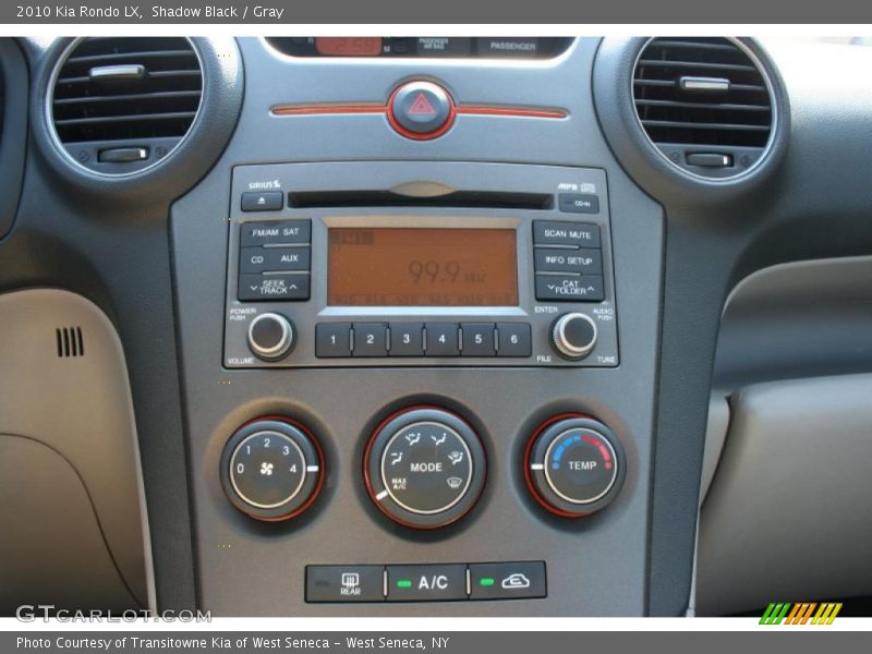Shadow Black / Gray 2010 Kia Rondo LX