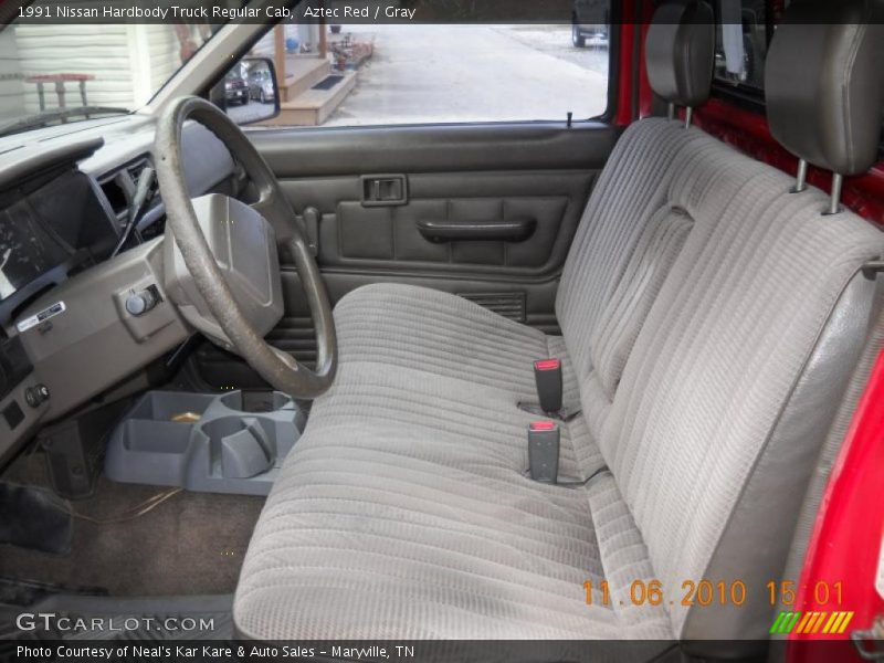  1991 Hardbody Truck Regular Cab Gray Interior