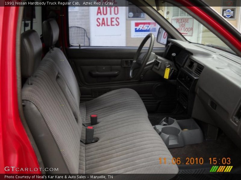  1991 Hardbody Truck Regular Cab Gray Interior