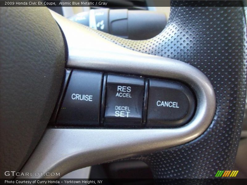 Controls of 2009 Civic EX Coupe