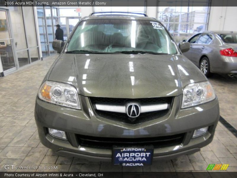 Amazon Green Metallic / Ebony 2006 Acura MDX Touring