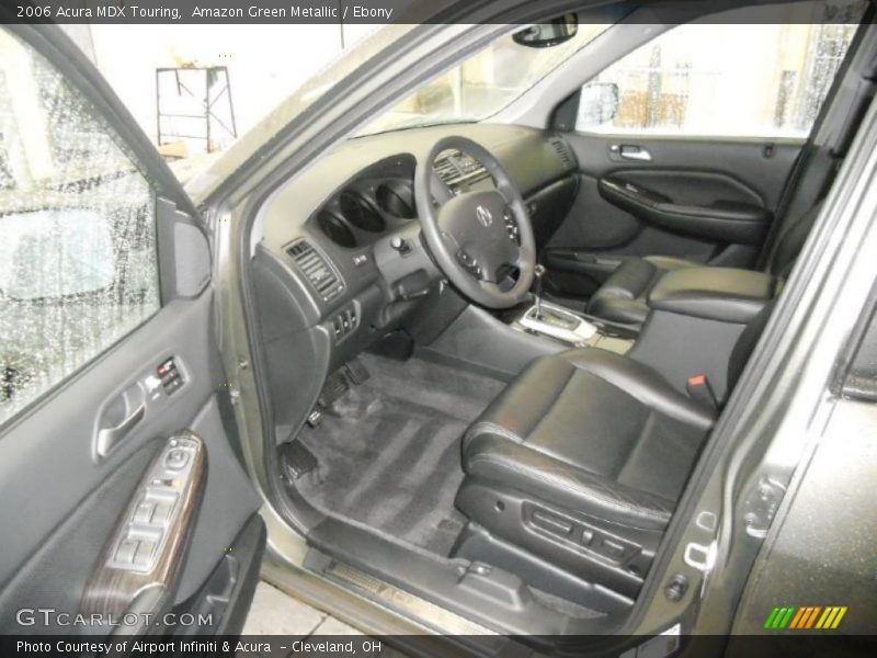 Amazon Green Metallic / Ebony 2006 Acura MDX Touring