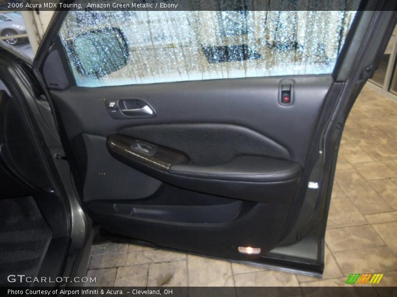 Amazon Green Metallic / Ebony 2006 Acura MDX Touring