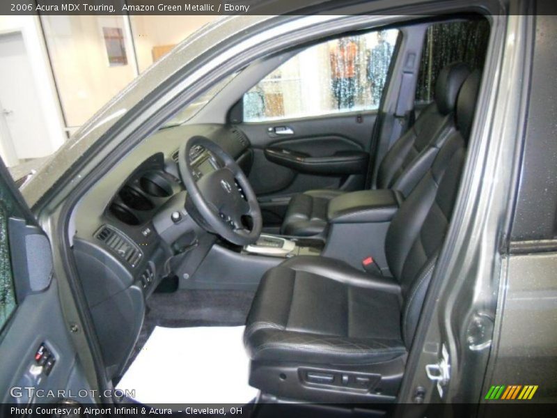 Amazon Green Metallic / Ebony 2006 Acura MDX Touring