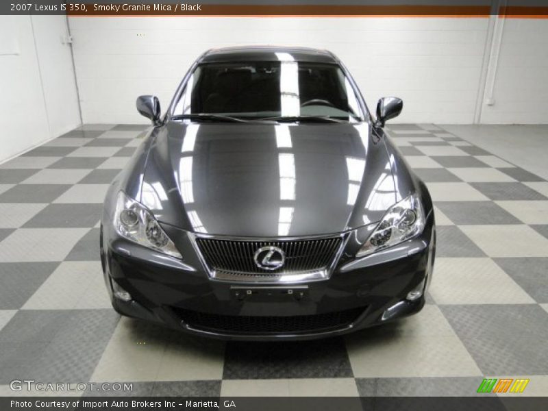 Smoky Granite Mica / Black 2007 Lexus IS 350