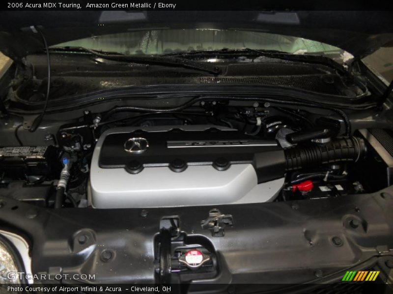 Amazon Green Metallic / Ebony 2006 Acura MDX Touring