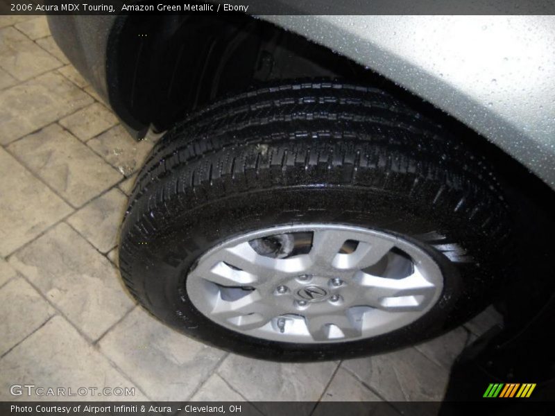 Amazon Green Metallic / Ebony 2006 Acura MDX Touring