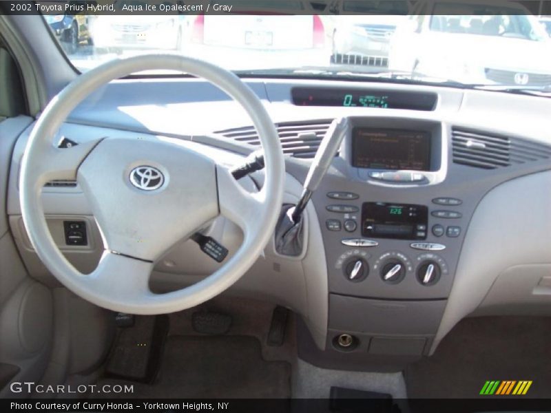 Dashboard of 2002 Prius Hybrid