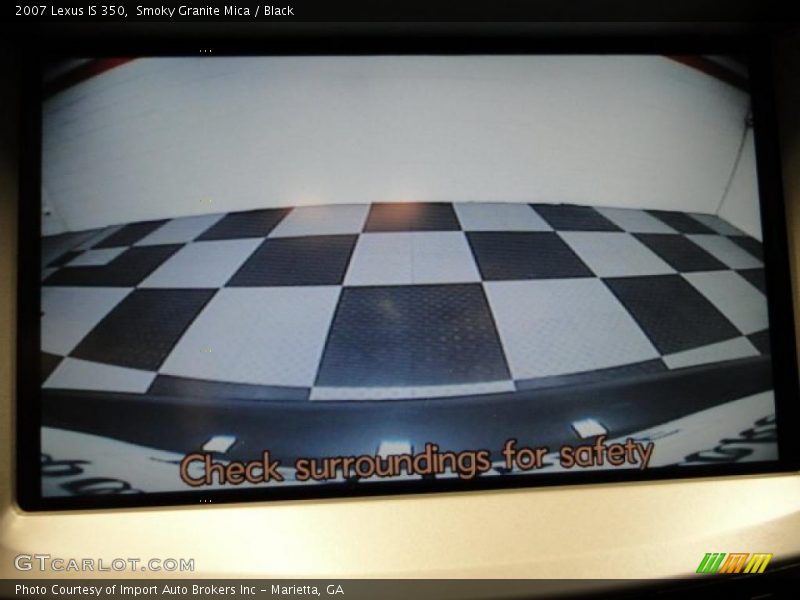 Smoky Granite Mica / Black 2007 Lexus IS 350