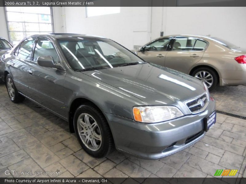 Laguna Green Metallic / Fern 2000 Acura TL 3.2