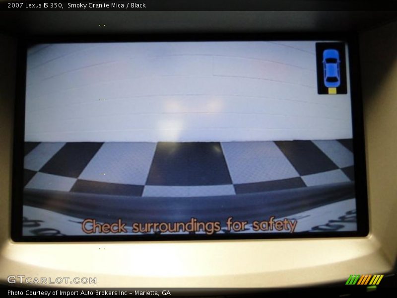 Smoky Granite Mica / Black 2007 Lexus IS 350