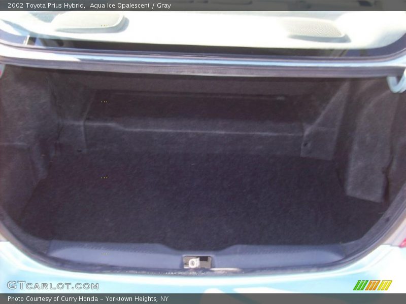 Aqua Ice Opalescent / Gray 2002 Toyota Prius Hybrid