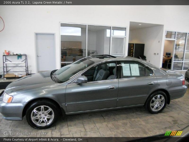 Laguna Green Metallic / Fern 2000 Acura TL 3.2