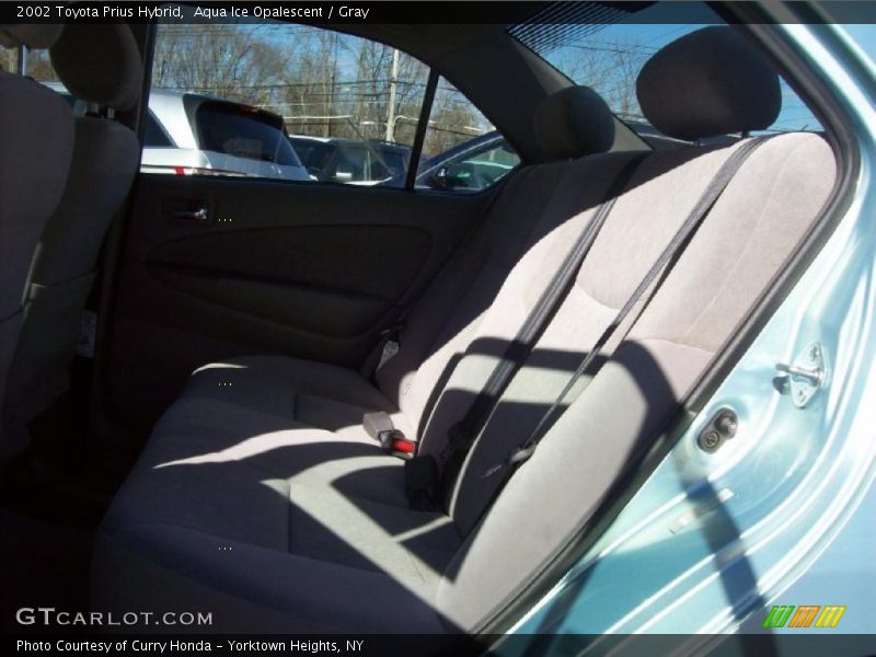 Aqua Ice Opalescent / Gray 2002 Toyota Prius Hybrid