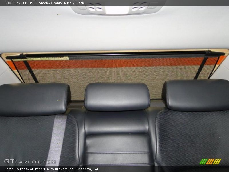Smoky Granite Mica / Black 2007 Lexus IS 350