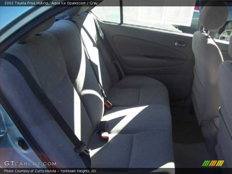 Aqua Ice Opalescent / Gray 2002 Toyota Prius Hybrid