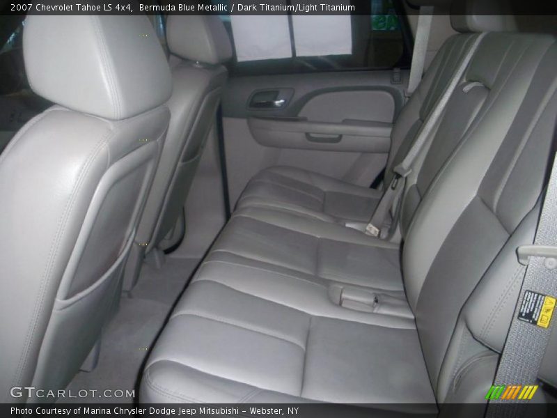 Bermuda Blue Metallic / Dark Titanium/Light Titanium 2007 Chevrolet Tahoe LS 4x4