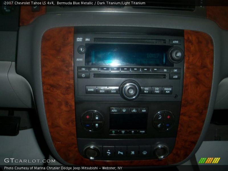 Bermuda Blue Metallic / Dark Titanium/Light Titanium 2007 Chevrolet Tahoe LS 4x4