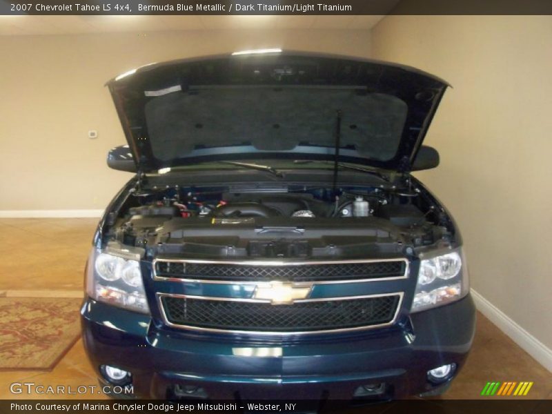 Bermuda Blue Metallic / Dark Titanium/Light Titanium 2007 Chevrolet Tahoe LS 4x4