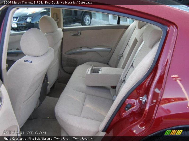 Red Opulence Metallic / Cafe Latte 2006 Nissan Maxima 3.5 SE