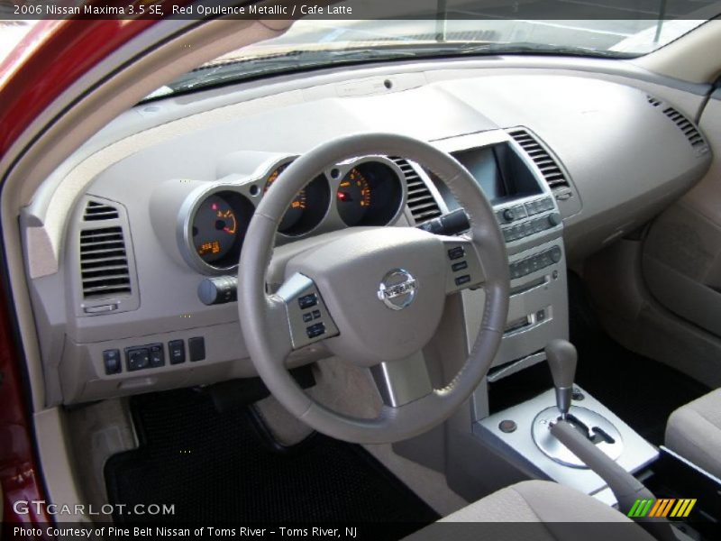 Red Opulence Metallic / Cafe Latte 2006 Nissan Maxima 3.5 SE