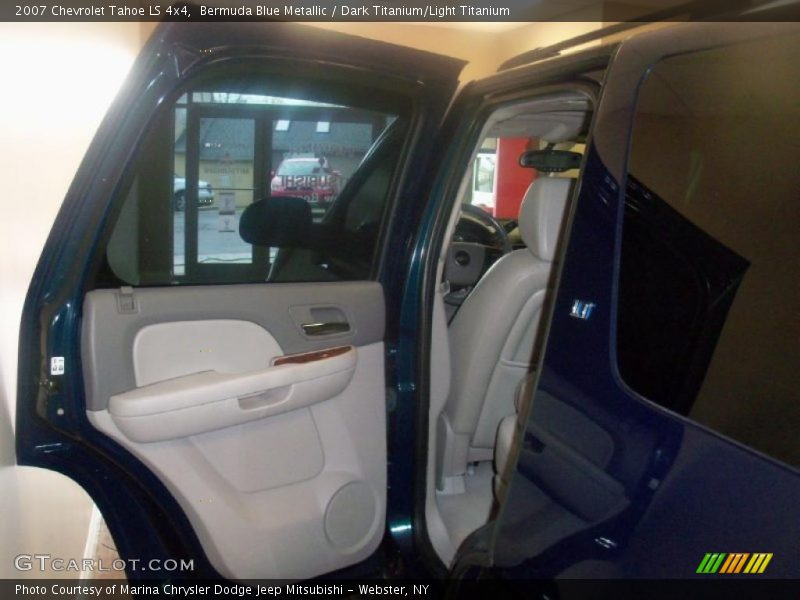Bermuda Blue Metallic / Dark Titanium/Light Titanium 2007 Chevrolet Tahoe LS 4x4