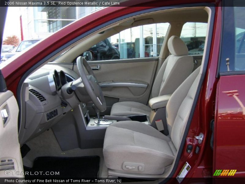 Red Opulence Metallic / Cafe Latte 2006 Nissan Maxima 3.5 SE
