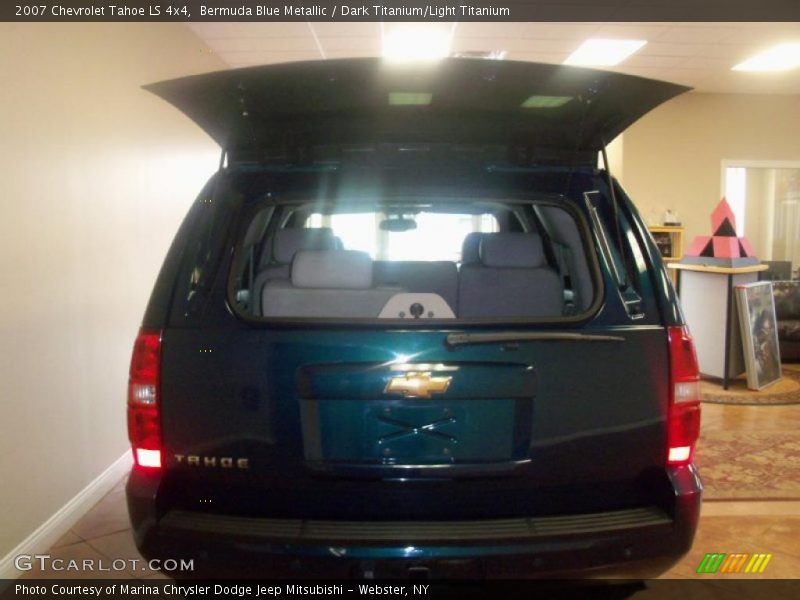 Bermuda Blue Metallic / Dark Titanium/Light Titanium 2007 Chevrolet Tahoe LS 4x4