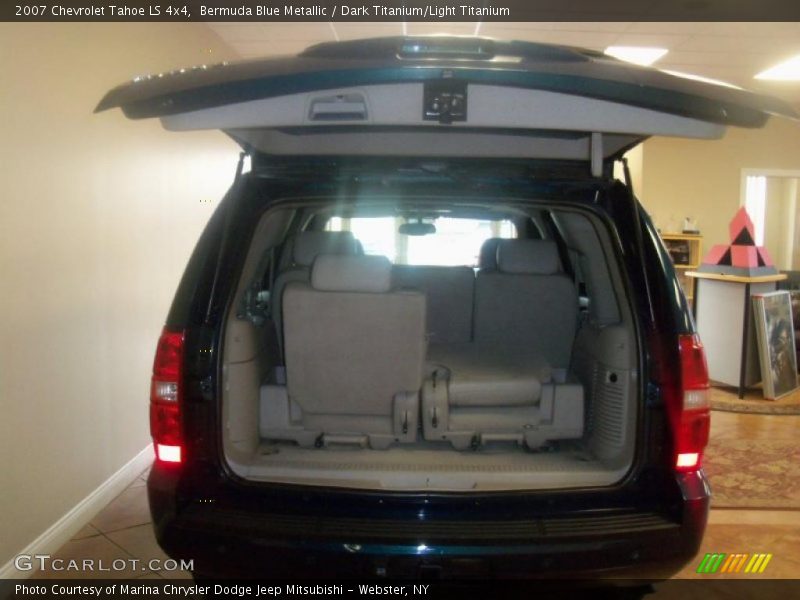 Bermuda Blue Metallic / Dark Titanium/Light Titanium 2007 Chevrolet Tahoe LS 4x4