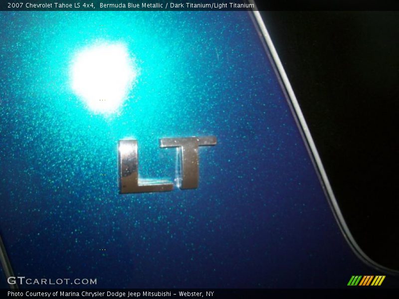 Bermuda Blue Metallic / Dark Titanium/Light Titanium 2007 Chevrolet Tahoe LS 4x4