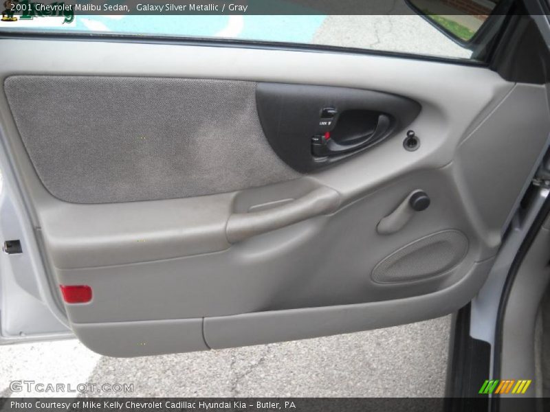 Galaxy Silver Metallic / Gray 2001 Chevrolet Malibu Sedan