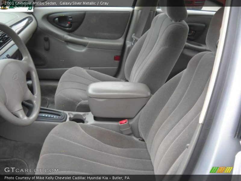 Galaxy Silver Metallic / Gray 2001 Chevrolet Malibu Sedan