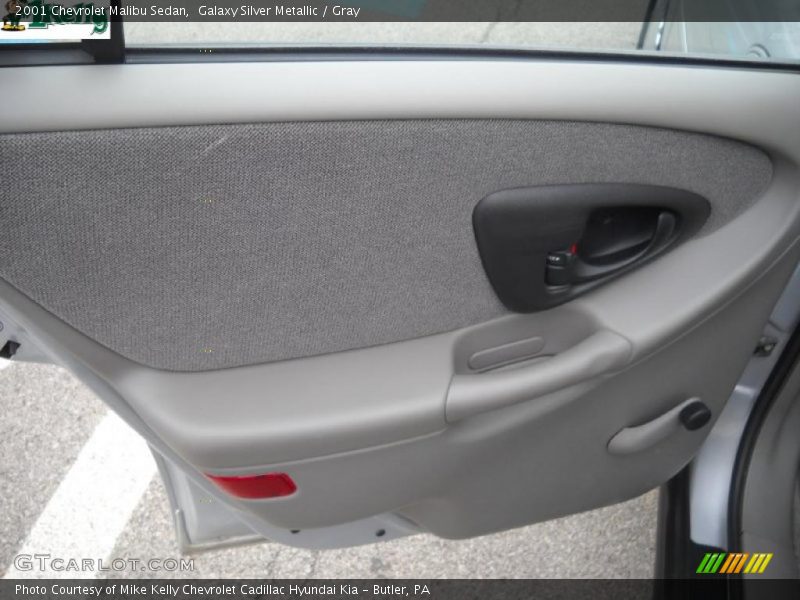 Galaxy Silver Metallic / Gray 2001 Chevrolet Malibu Sedan