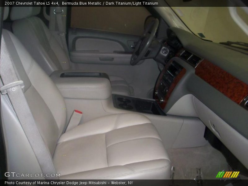 Bermuda Blue Metallic / Dark Titanium/Light Titanium 2007 Chevrolet Tahoe LS 4x4
