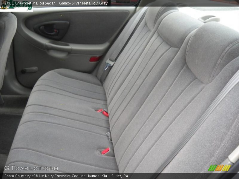 Galaxy Silver Metallic / Gray 2001 Chevrolet Malibu Sedan
