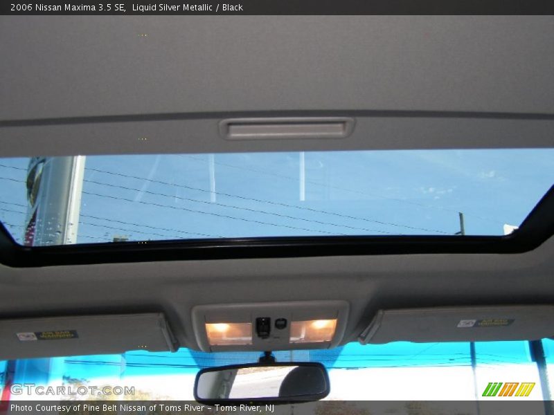Liquid Silver Metallic / Black 2006 Nissan Maxima 3.5 SE