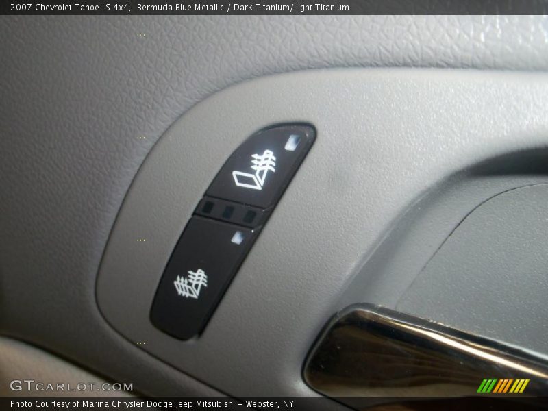 Bermuda Blue Metallic / Dark Titanium/Light Titanium 2007 Chevrolet Tahoe LS 4x4