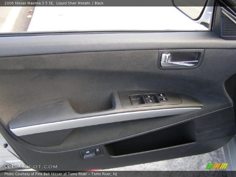 Liquid Silver Metallic / Black 2006 Nissan Maxima 3.5 SE