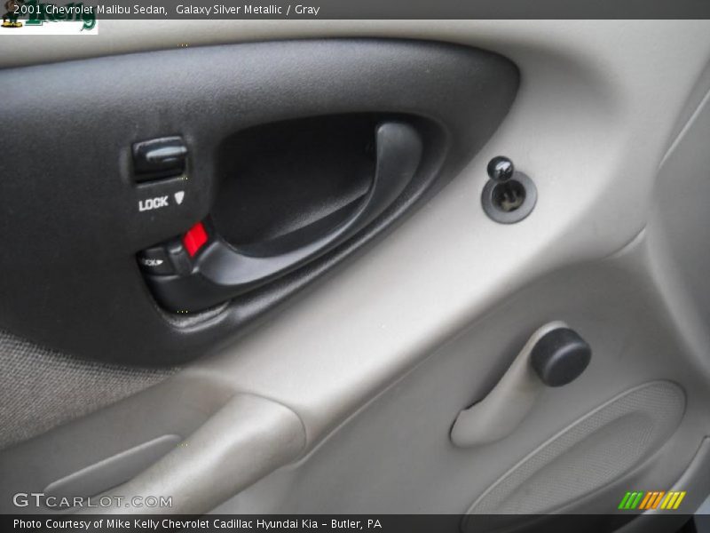 Galaxy Silver Metallic / Gray 2001 Chevrolet Malibu Sedan