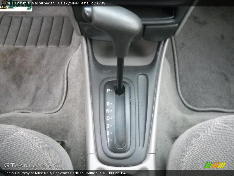 Galaxy Silver Metallic / Gray 2001 Chevrolet Malibu Sedan