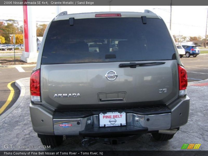 Granite Metallic / Sand Beige 2006 Nissan Armada SE 4x4